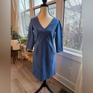 Boden Brontë Ottoman dress - Size 2P - Blue